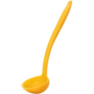 أواني مطبخ للاستخدام اليومي كينجويز مقبض طويل أرز ملعقة منزلية غير لاصقة ، ملعقة عميقة للطبخ - Product Image 1