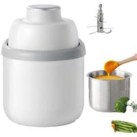 Robot de Cocina Eléctrico de Acero Inoxidable para Bebés, Vaporizador, Licuadora, Procesador de Alimentos en un Solo Paso, Triturador de Purés, Máquina Inteligente Automática para Bebés de Todas las Etapas