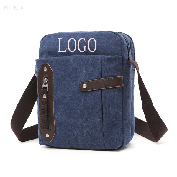 Professional Manufacturer Blank Vintage Crossbody Bag Sling Crossbody Shoulder Bag New Design Business Messenger Bag