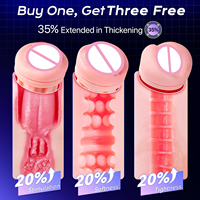 3 Austauschbare Hüllensets AI Sync Pocket Pussy Stroker Maschine APP-Steuerung Erwachsenenspielzeug Vibrierender Saugender Männlicher Masturbationsbecher