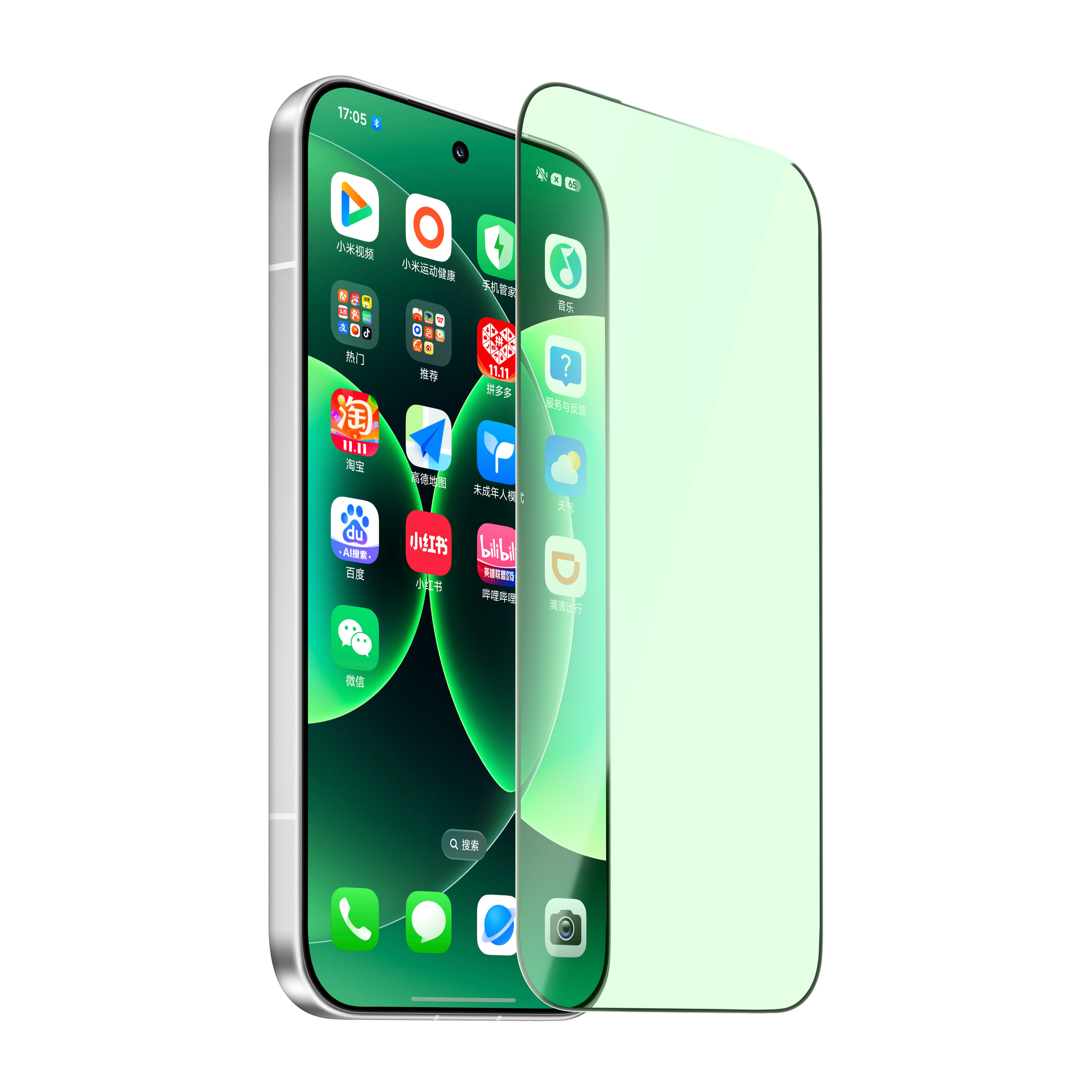 Stampa serigrafica anti-luce blu