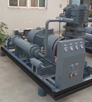 Compresseur d'air à piston alternatif haute pression 15 kW 30 bars pour le soufflage de bouteilles PET