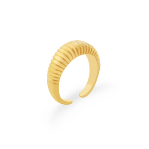Bagues <span class=keywords><strong>Zales</strong></span> Jewelry Store Gravure 2021 Étanche Or 14 carats Vintage Tendance Forme C Ouverte avec Initiales pour Filles - Product Image 1