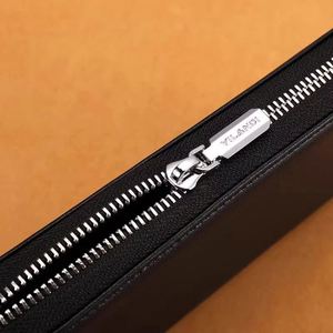 Zipper PU Card <b>Holder</b> Men's Long Women's Multi-function Anti-demagnetization Large Capacity Multi-card Position <b>ID</b> Case Wallet - Product Image 3