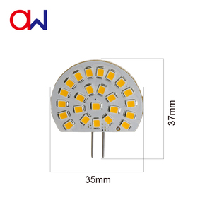 Ampoule LED G4 AC DC12V 2W SMD 2835, carte PCB ronde, mini lampe G4 sans boîtier pour éclairage d'armoire ou de bateau - Product Image 6