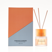 M & Sense triangle couvercle en résine bouteille de liquide diffuseur d'huile de parfum de maison personnalisé