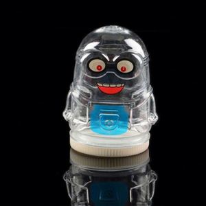 Toysrunner Transparent Multi-Color PET Plastic Container Wide-Mouth Clear Bottle for Playdough Slime <b>Light</b> Clay 3+ EN71 - Product Image 4