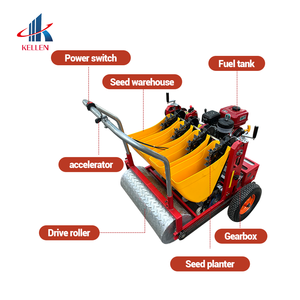 Sembradora Manual de Ajo de Alto Rendimiento Montada en Tractor, Sembradora de Granos, Componente de Motor Principal en Condición Nueva para Granja - Product Image 4