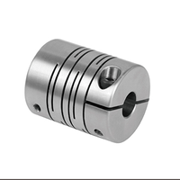 Accouplement à disque flexible en acier inoxydable Spider D20-L25, connecteur de vis à billes, arbre 2000 tr/min pour transmission de puissance, ateliers d'impression