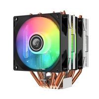 Tianjifeng bureau double tour refroidisseur de processeur Rgb ventilateur de refroidissement Air CPU refroidisseur Argb 4Pin double ventilateur