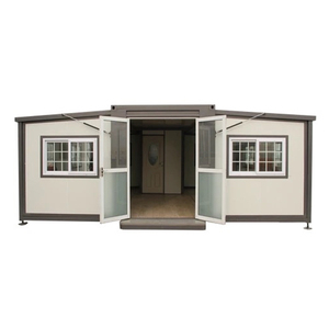Conteneur d'expédition modulaire personnalisé de 20 30 40 pieds Maison extensible en Chine Maison 2 3 chambres pour centre commercial Panneau sandwich fabriqué par hôtel - Product Image 6