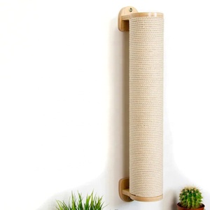 <strong>High</strong> <strong>Quality</strong> Modern Eco-Friendly Wall Mounted <strong>Cat</strong> <strong>Tree</strong> Scratcher Post with Sisal Rope and Wood Base for <strong>Cats</strong> - Product Image 3