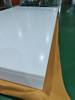 Feuille de polystyrène blanc mat PS en rouleau, personnalisée pour l'impression UV publicitaire