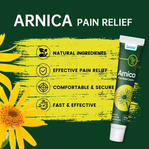 Crema para Aliviar el Dolor en Articulaciones, Piernas, Cuello y Músculos con Ingredientes Naturales de Plantas, Apta para Adultos Durante el Deporte - Product Image 2