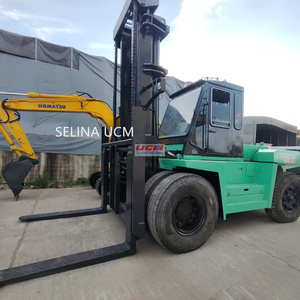 Mitsubishi FD150 <span class=keywords><strong>15ton</strong></span> Carretilla elevadora usada Carretilla elevadora de segunda mano en stock 20ton 25ton 30ton Buenas condiciones de trabajo Precio barato Horas bajas - Product Image 3