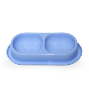 Comedero Doble para Gatos, Plástico Ovalado, Antideslizante, con Protección para el Cuello - Product Image 5