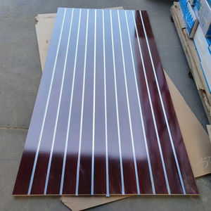 RUIHE rak Display aksesori telepon toko ritel 18mm murah Slatwall garasi Slatwall MDF - Product Image 1