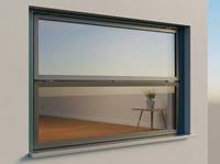 Perfil de Ventana Plegable de Aluminio, Ventanas de Vidrio Plegables, Ventana Plegable Vertical de Alta Gama Más Vendida