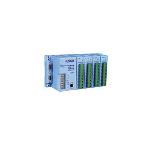 Contrôleur programmable Ethernet 4 emplacements pour PC ADAM-5510/TPC, unité CPU d'automatisation SoftLogic industrielle sur rail DIN avec Modbus TCP - Product Image 1