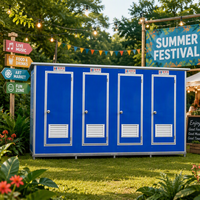 Salle de bain mobile portable / Toilettes mobiles portables pour le camping