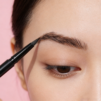 Crayon à sourcils imperméable végétalien de haute qualité nouveauté stylo à sourcils Tube blanc personnalisé marque privée en gros personnalisable