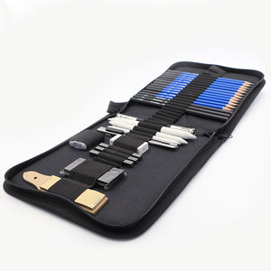 Bview Art Online vend un ensemble d'outils de dessin de 32 pièces pour les fournisseurs d'art, comprenant des crayons à graphite, des crayons pastel, des crayons à dessin, etc. - Product Image 4