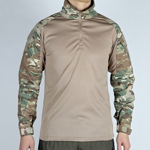 DFU209 G3 Camuflaje Nocturno Marrón Negro Gris CP y Camuflaje Personalizado Generación 3 Camisa Tipo Frog de Manga Larga - Product Image 3
