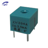 Transformador de Corriente Monofásico Miniatura 5(60)A/2mA 40A/20mA 100A/100mA con Núcleo de Ferrita y Bobina Toroidal de Alta Eficiencia