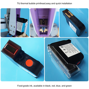 Machine de marquage portable haute précision avec tampons réglables - Électrique pour petites exploitations agricoles, emballage de films et de feuilles, marquage portable - Product Image 1