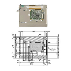 Kyocera 5.7&quot; 640x480 <strong>LCD</strong> Panel TCG057VGLGA-G50 Outdoor High Brightness Sunlight Readable <strong>Displays</strong> 5.7 Inch <strong>LCD</strong> <strong>Modules</strong> - Product Image 3