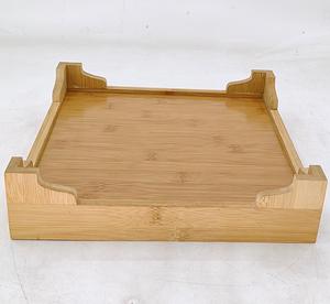 Vassoio <span class=keywords><strong>di</strong></span> frutta in bambù con 4 scomparti per Snack e frutta secca, Snack frutta secca, vassoio <span class=keywords><strong>da</strong></span> portata con 4 gambe in piedi - Product Image 5