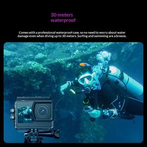 <span class=keywords><strong>SJ4000</strong></span> double écran étanche sport 4K caméra Anti-shake 360 panoramique mémoire intégrée pour la photographie cycliste - Product Image 5