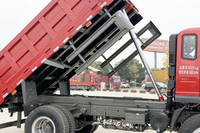Nouveau camion benne léger Shacman 4x2 de 10 tonnes pour travaux d'ingénierie civile