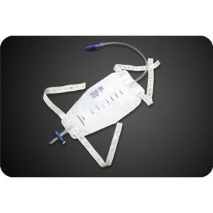 Bolsa de pierna de orina de grado médico desechable estéril para adultos CE EO OEM accesorios de mesa de operaciones bolsa de drenaje 3 años clase I PVC,PVC - Product Image 2