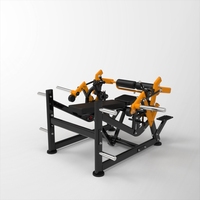 Machine Commerciale Combinée 2-en-1 à Charge Libre pour Gluteus, Abdos et Hyperextension Inversée pour le Développement Complet de la Chaîne Postérieure