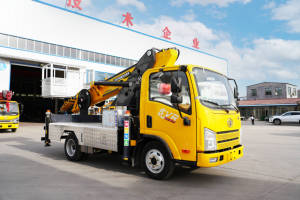 Hot New Nền Tảng Trên Không Xe Tải Và Thủy Lực Xô Trên Không Mở Rộng Truy Cập Thang Xe Tải - Product Image 3