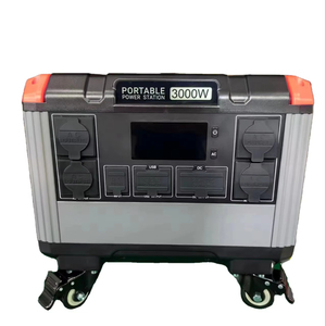 Station d'alimentation 3000W, générateur solaire Lifepo4, prise EU 230V, station d'alimentation portable pour les situations d'urgence en extérieur - Product Image 1