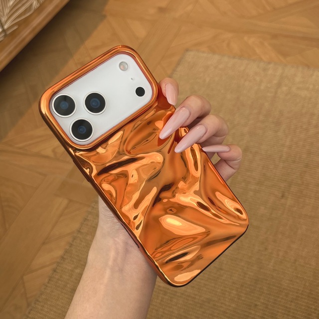 Decorated Creative Electroplate TPU Shockproof Phone Covers for 11/XS Max/XR/XS/7/8/12/13/14/15