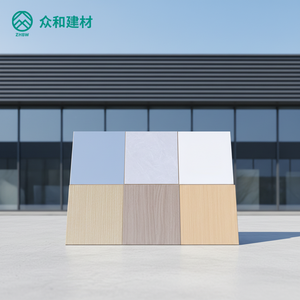 Modern Fiber Cement Board Smooth Finish Villa Wall Cladding High Strength Durable Fireproof Water Resistant Building Material
