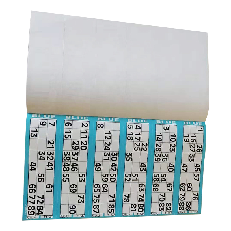 Китайская фабрика, профессиональная бумажная карточная игра для бинго на заказ