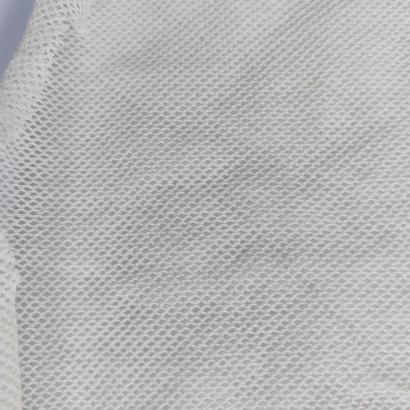 Custom Soft 4-Way Stretch Sport Power Net Mesh Fabric 80% Polyester 20% Spandex Breathable Jacquard Design for Garments Wicking