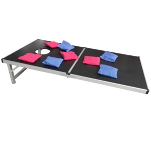 Juego de Cornhole Portátil de Aluminio, Juego de Lanzamiento de Bolsas de Frijoles, Tableros de Cornhole de Metal para Jardín - Product Image 2