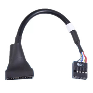 USB 3.0 19pin to Usb 2.0 9pin <b>Computer</b> case Motherboard Adapter - Product Image 6