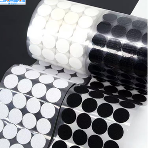 OEM/ODM прочные двухсторонние 10/15/20/25/30 мм самоклеящиеся крюк и петля лента наклейка для монет клейкие липучки - Product Image 2