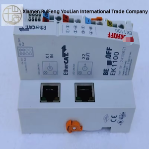 โมดูลเชื่อมต่อ Ek1100 Ethercat Interface Ethernet 2 ช่องสัญญาณ # 1 สินค้าใหม่ของแท้พร้อมส่ง ระบบอัตโนมัติทางอุตสาหกรรม - Product Image 1