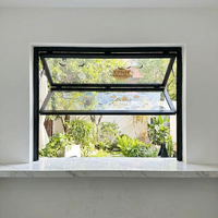 Fenêtres pliantes verticales en alliage d'aluminium certifiées AS2047 - Économes en énergie et anti-insectes pour balcon, patio, villa, hôtel