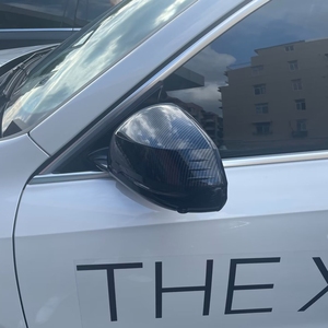 Coque de rétroviseur noir brillant pour Série 1 2 X1 M3 couleur carbone, coque de rétroviseur pour F20 F21 F22 F30 F32 F36 - Product Image 6