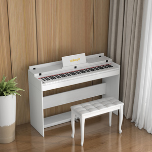 Hebiuo Đàn piano điện tử Kid Đàn piano điện búa 88 phím đàn piano kỹ thuật số cho doanh số bán hàng âm nhạc bàn phím - Product Image 2