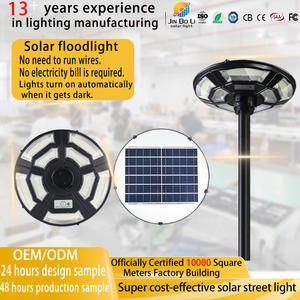 Lámpara Solar de Jardín LED <span class=keywords><strong>JBL</strong></span> ABS IP65 Impermeable de 500/<span class=keywords><strong>800</strong></span>/1000W con Garantía de 5 Años, Alto CRI 90 y Control Remoto - Product Image 1