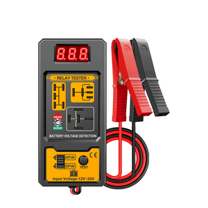 Testeur numérique de <span class=keywords><strong>batterie</strong></span>, d'alternateur et de relais pour <span class=keywords><strong>voiture</strong></span> et moto, détecteur de panne pour outil de diagnostic et de réparation automobile 12V - Product Image 1